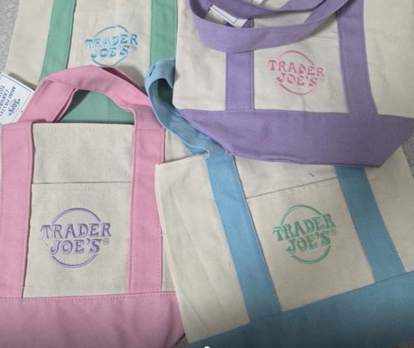 트레이더 조 가방 새상품