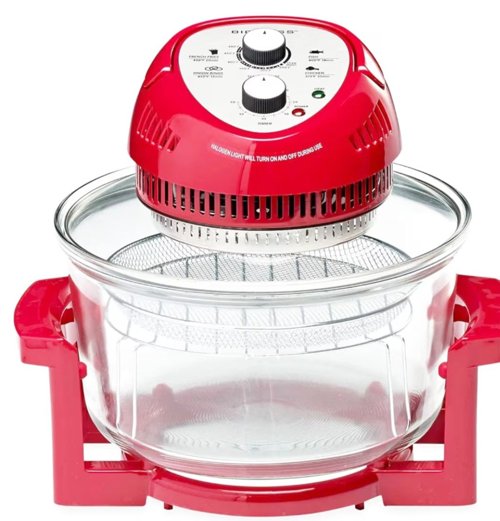 16Qt Large Glass Air Fryer