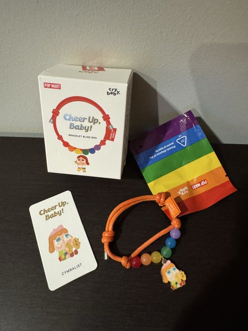 크러이베이비 치얼업베이비 팔찌 (머리끈가능)