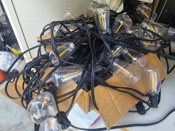 인도어 아웃도어용 스트링 라이트