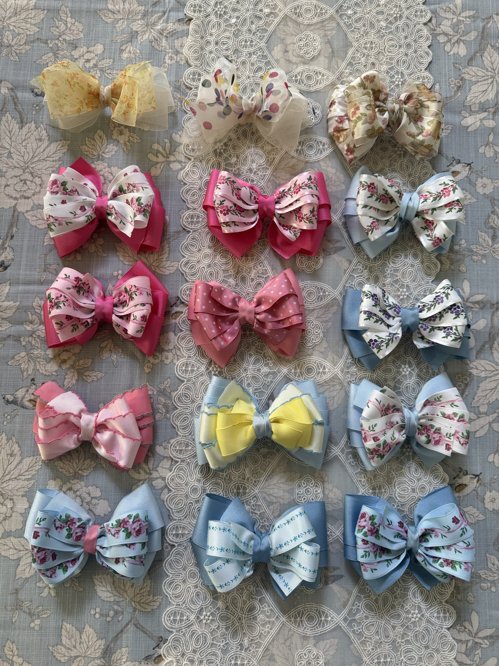 핸드메이드 리본핀