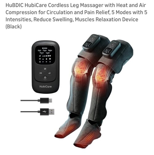 휴비케어 무선 다리 마사지기