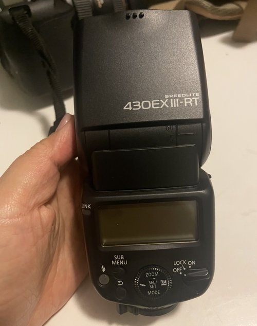 Canon Speedlite 430EX III-RT Flash