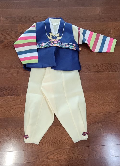 남아 한복..5세-7세