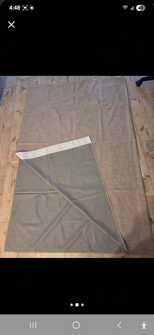 커튼세트/ 큰싸이즈