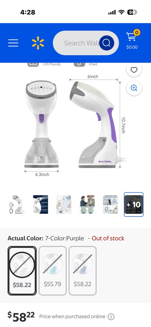 스팀 다리미+손 다리미판