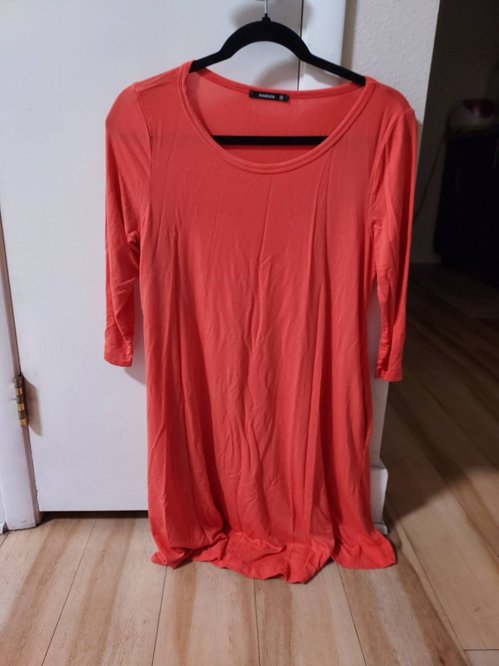 간편한 티셔츠 원피스