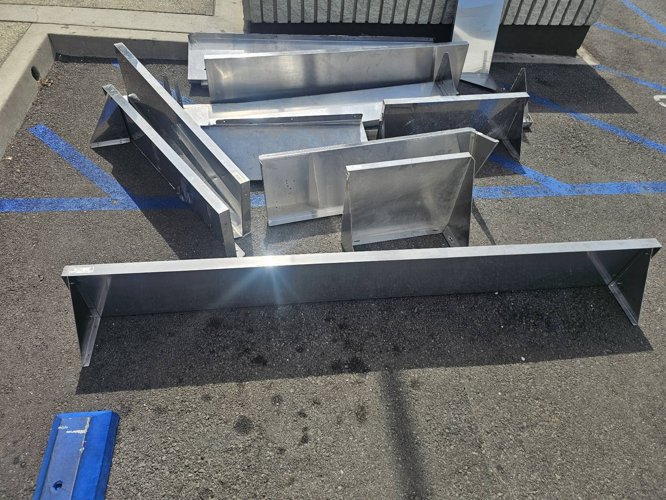 NSF 상업용 업소용 선반 여러개 있어요