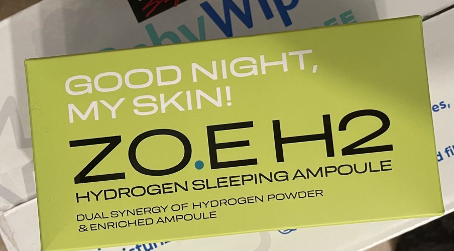 조에 수소 슬리핑 앰플 마스크