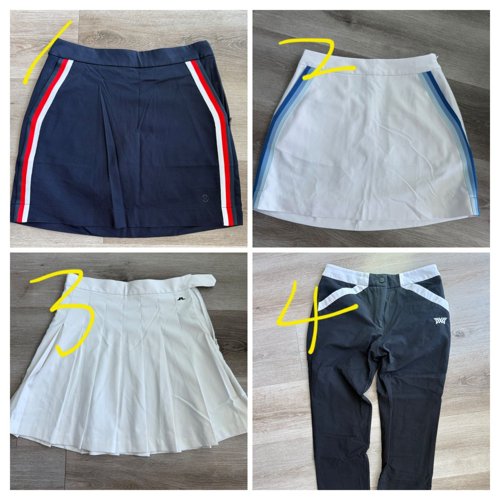 골프 스커트(지포어/린드버그) 새제품