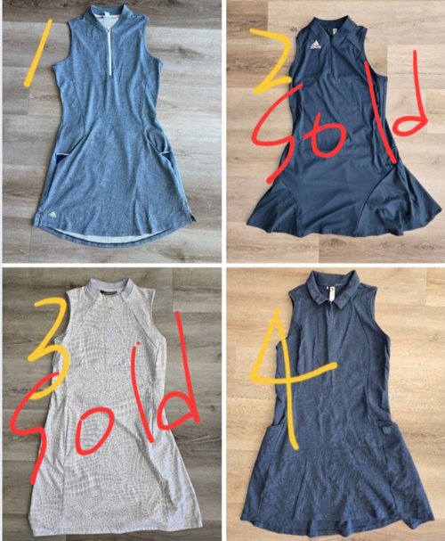 골프 드레스 (아디다스/ 제이린드버그)