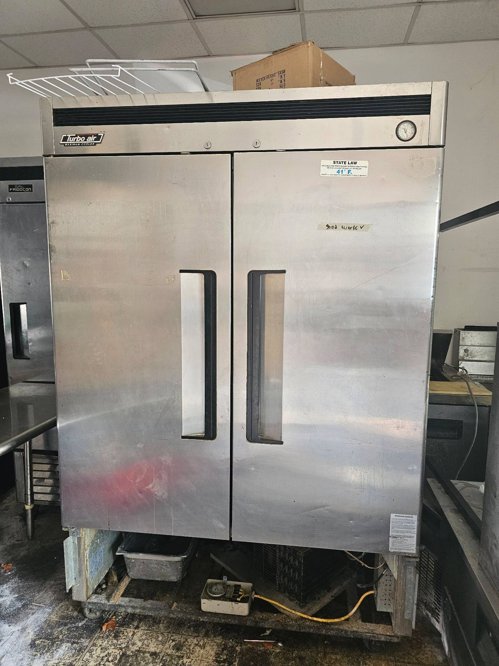 터보에어 2도어 상업용 식당용 냉장고