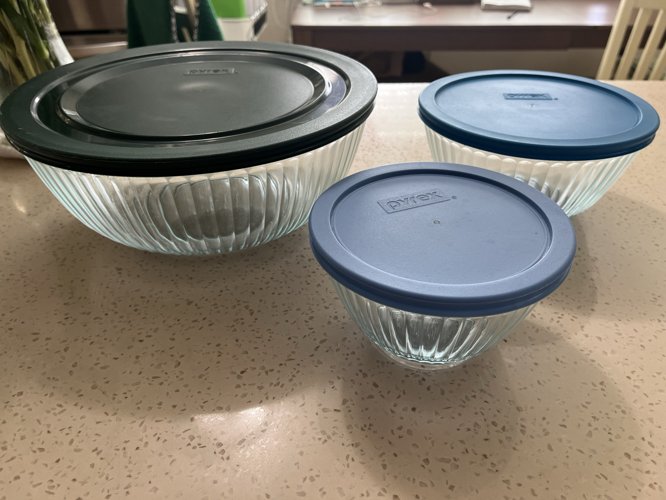 파이랙스 믹싱볼 3개