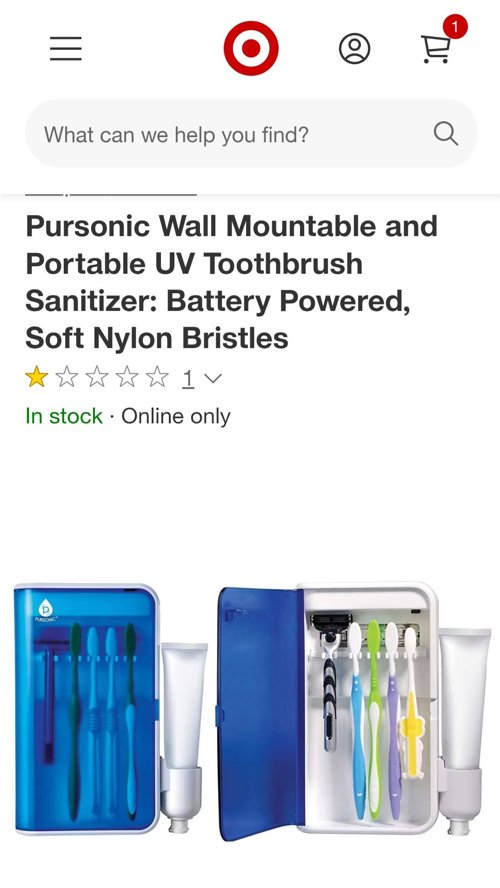 벽걸이형 및휴대용UV칫솔살균기