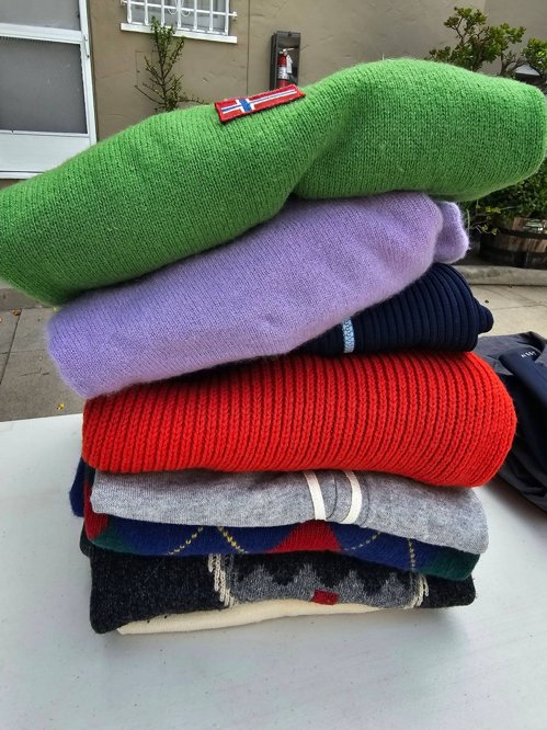 남자 스웨터 번들 사이즈 L