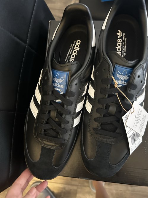정품 285,295 아디다스 삼바 ADV 블랙 신발 운동화