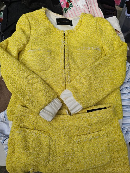 ZARA 트위드 2피스
