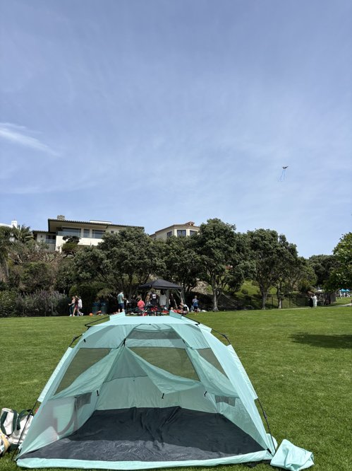 비치 텐트 팝니다