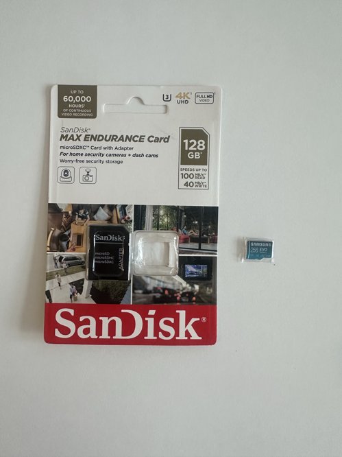 메모리카드 세트 (2세트있어요)