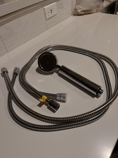 코웨이 샤워기헤드& 호스2개