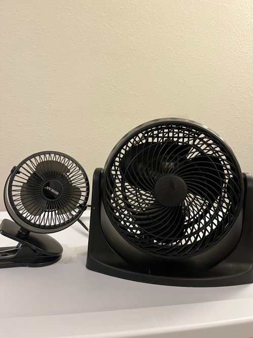 탁상용 선풍기와 써큘레이터