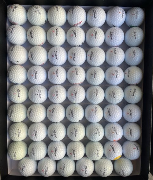 Used titleist golf ball