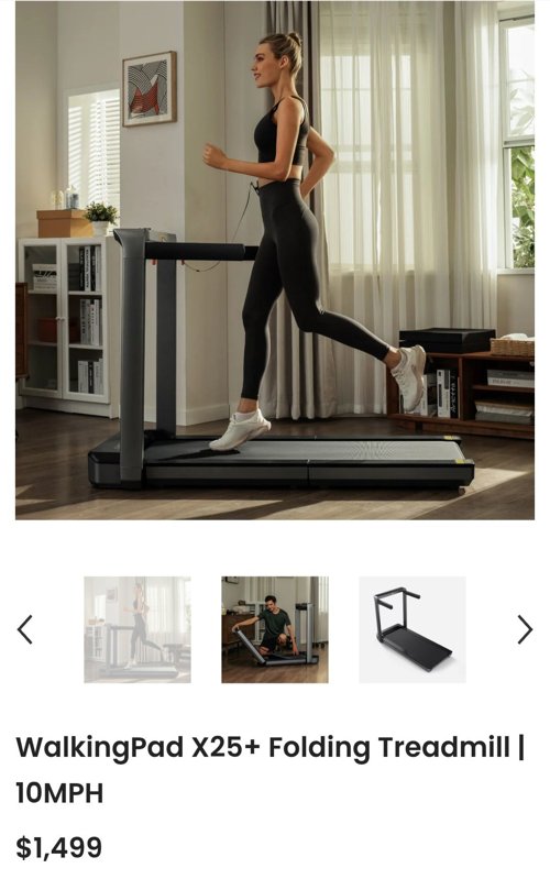 접이식 트레드밀 워킹패드 X25