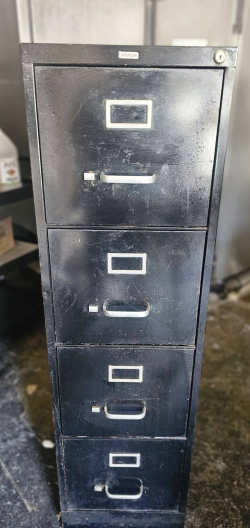 스테이플스 메탈서랍장