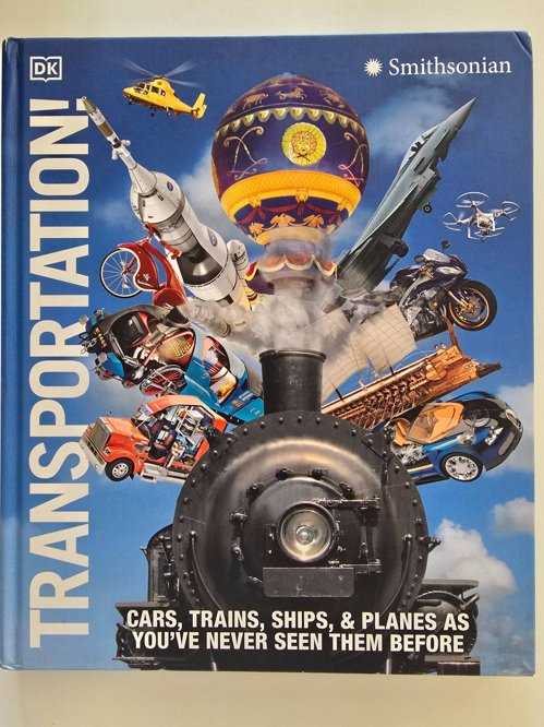 Transportation book(Smithsonian)자동차 탈것책