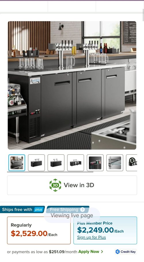 업소용 맥주냉장고 Tap Beer Cooler