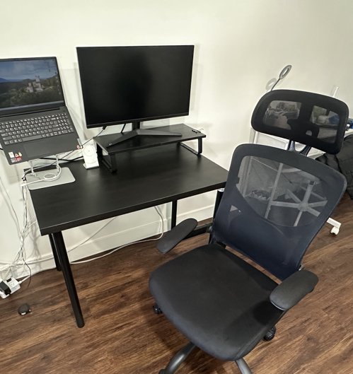 IKEA 책상 &LG 27인치 모니터 & 컴퓨터 의자 판매합니다