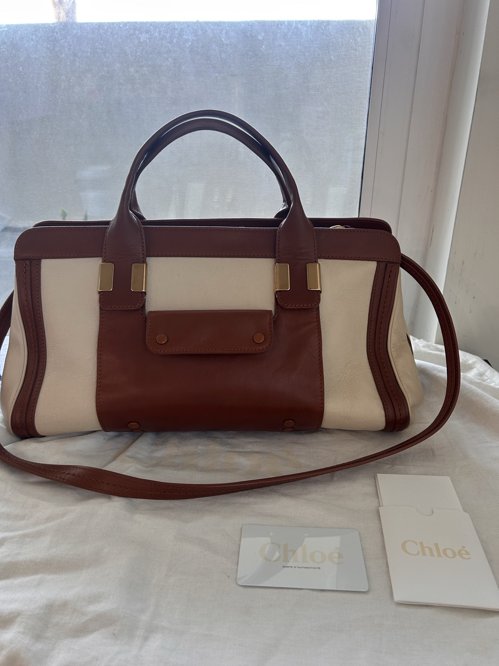 Chloe Tote 가방/ 크로스 끈 포함