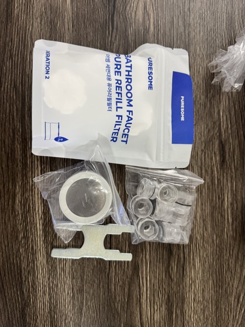 퓨어썸 세면대 헤드 및 필터