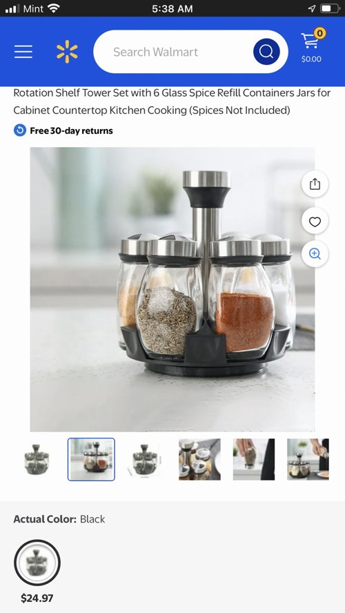 회전형 새 양념통과 여러가지 새 제품들