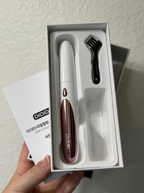 미사용 충전용 속눈썹 고데기 뷰러