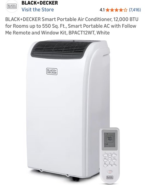 Portable air conditioner