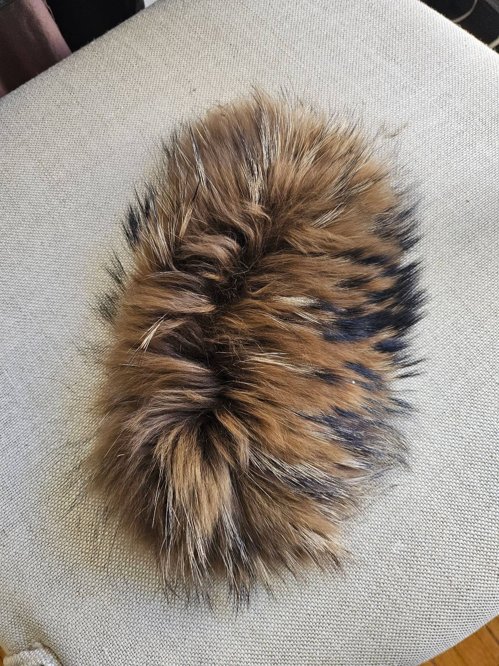 진짜 털 팔 커프 / 팔찌