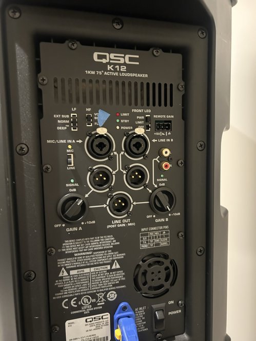 교회나 공연용 스피커