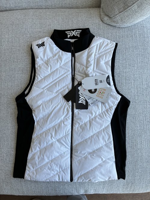 PXG 골프 남성 라이트 다운 조끼패딩