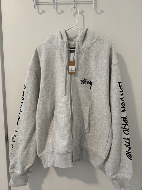 Stussy 스투시 후드집업 (with tag)