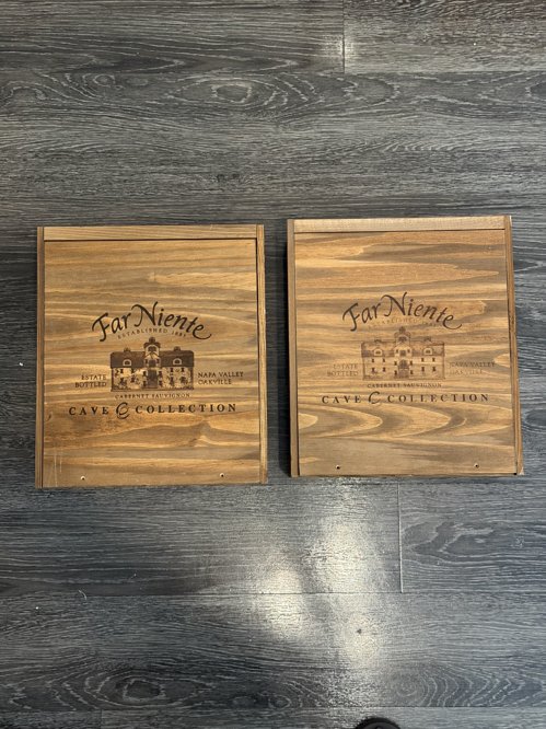나무 와인 박스 (개당 $5)