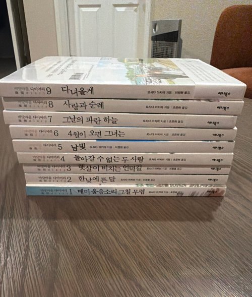 바닷마을 다이어리 9권 애니