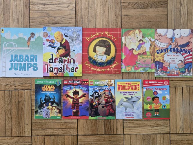 키즈 북 10권 4-7세(상태최상 or 새책)