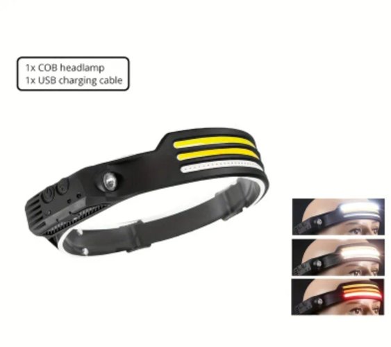 충전식 LED 헤드램프