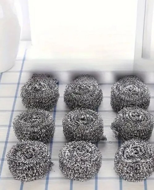 작은사이즈의  철수세미  9개