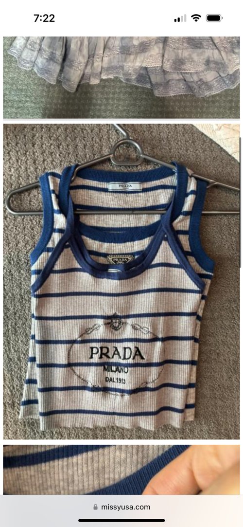 Prada tank top